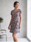 Халат махра на молнии № 8480-5